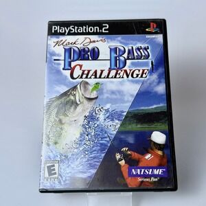 Mark Davis Pro Bass Challenge Sony PlayStation 2 PS2 Natsume CIB Complete‎